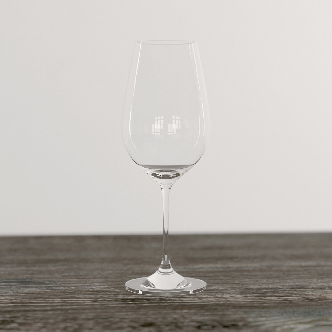 Almadelia 15.25oz. Crystal Wine Glass Set (Set of 12) Latitude Run®