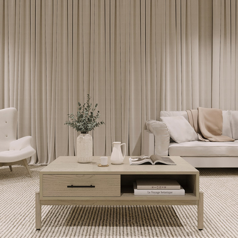 Hartl 4-Leg Coffee Table with Storage