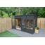 4Life 10x6 Pressure Treated Double Door Pent Summerhouse-87224169