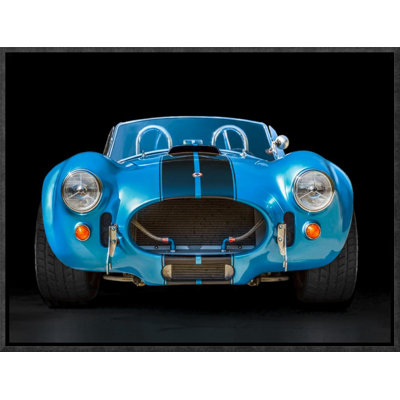 Shelby Cobra Framed Photographic Print on Canvas