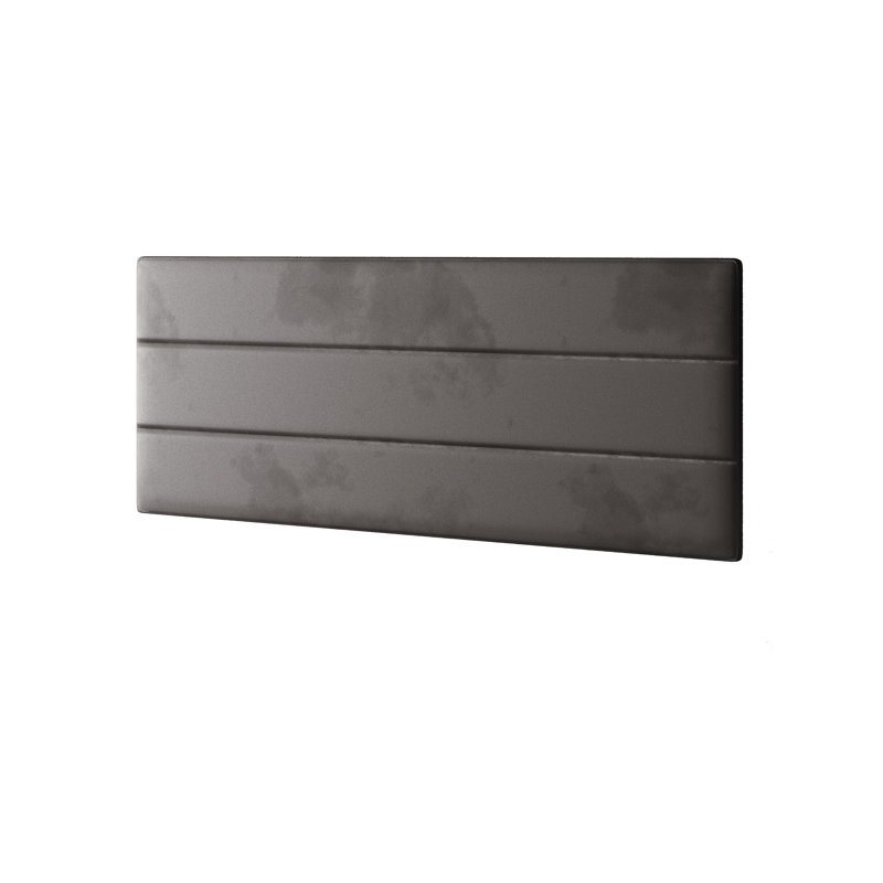 Hayder Divan Bed Base, Kingsize (5'), Charcoal, No Drawer