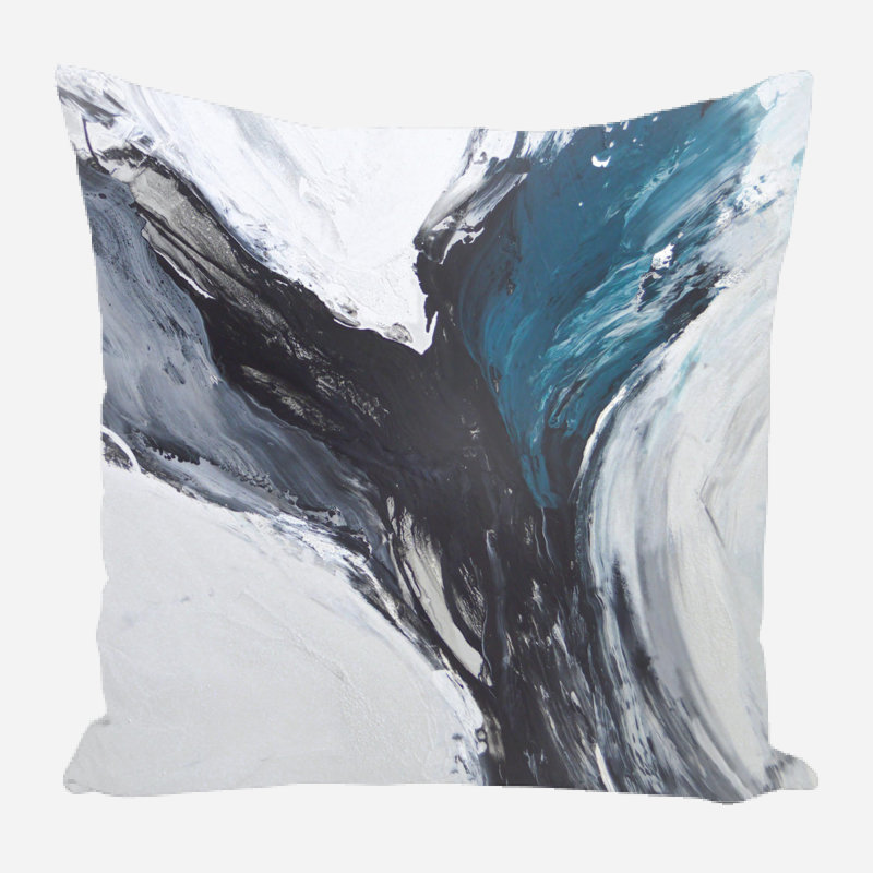 Linen Square Pillow Cover & Insert, 13" x 13"