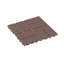Paquet de 44 tuiles de terrasse imperméables et emboîtables, 12 po x 12 po, pour l'extérieur ou l'intérieur, pour patio et piscine, gris foncé-110440234