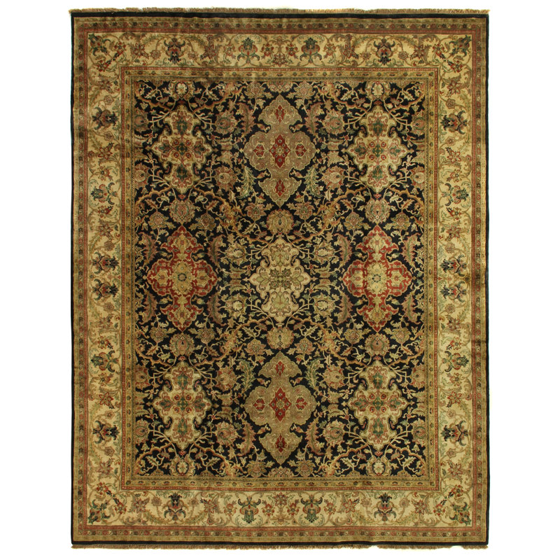 Polonaise Wool Oriental Area Rug, Round 8'