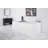 Cube 72'' x 40'' Soaking Solid Surface Bathtub-89211631-89211633