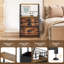 30cm W Metal Bedside Table