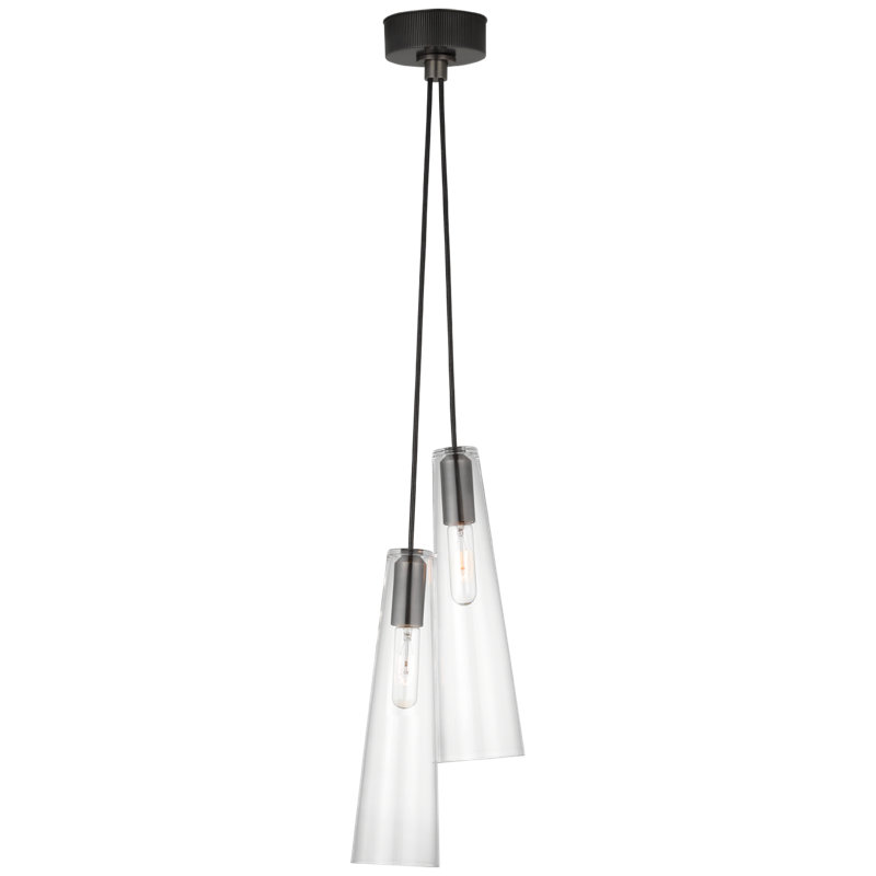 Osvaldo 2 - Light Pendant by Ray Booth, Bronze