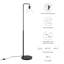 Lampe sur pied en verre et métal Element par Modway-686112112