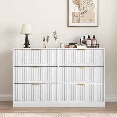 Modern 6-Drawer Dresser
