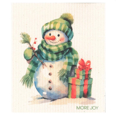 Torchon bonhomme de neige-More Joy