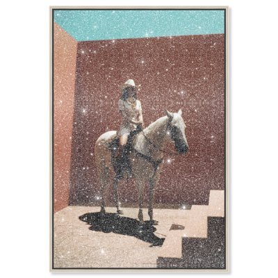 Cowgirl Surreal II Print by Oliver Gal