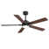 Rolanda 52" 5-inch Downrod Mount Ceiling Fan with Light Kit and Remote Control