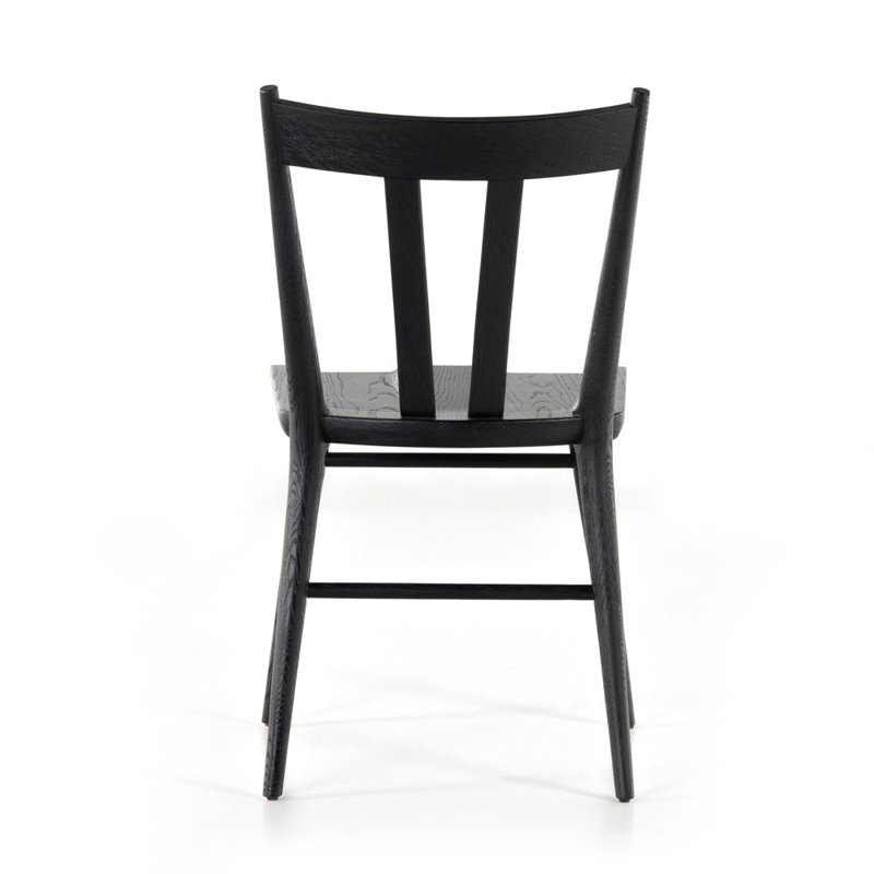 Gregory Dining Chair, Black Oak