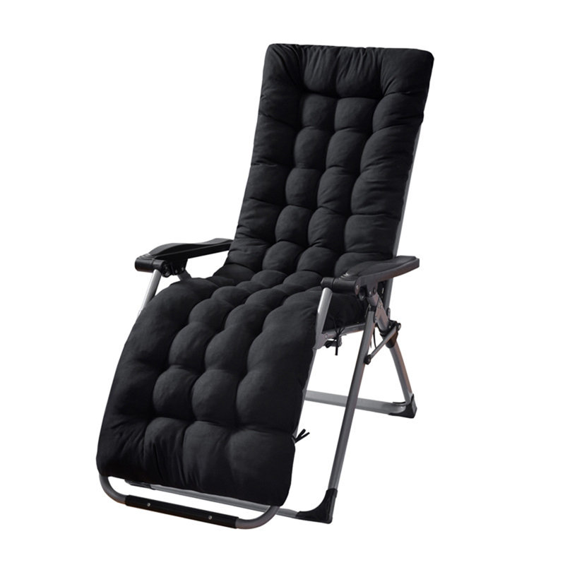 Coussin de siège d'extérieur, Noir