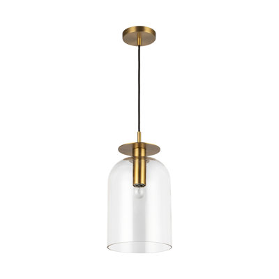 Luminaire suspendu simple à 1 lumière Delisa