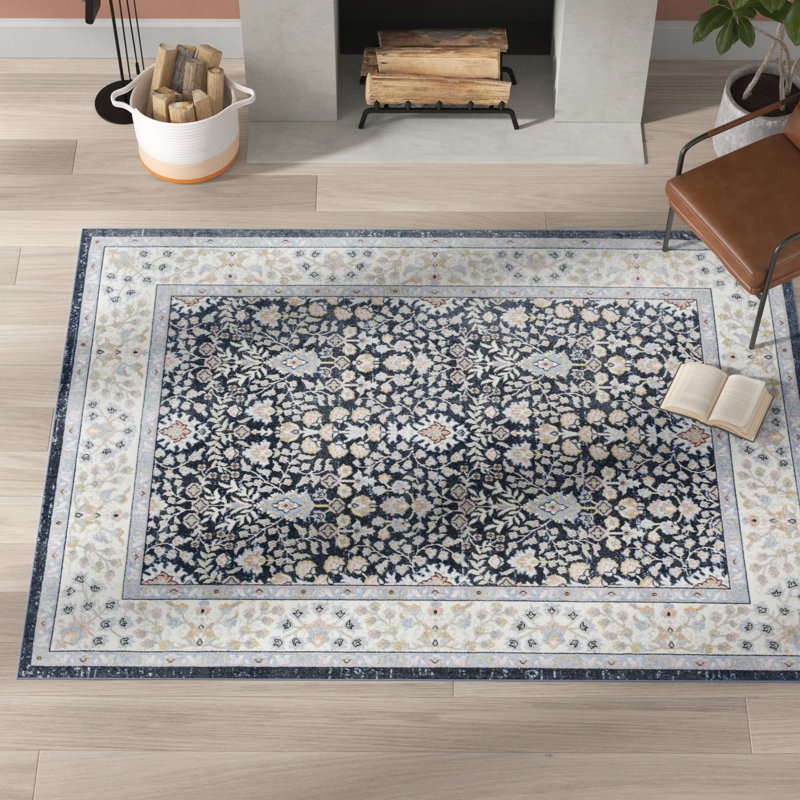 Benefiel Oriental Indoor Rug, Rectangle 5'3" x 7'