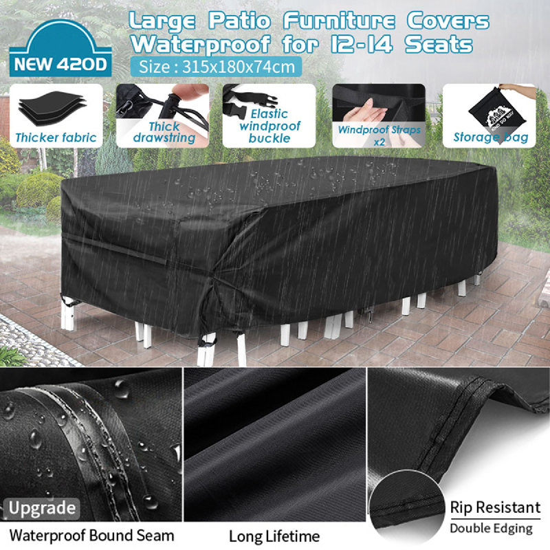 Waterproof Patio Furniture Set Cover