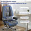  Grande et grande chaise de bureau avec massage et chauffage à 6 points, chaise de bureau inclinable avec support lombaire-945403886