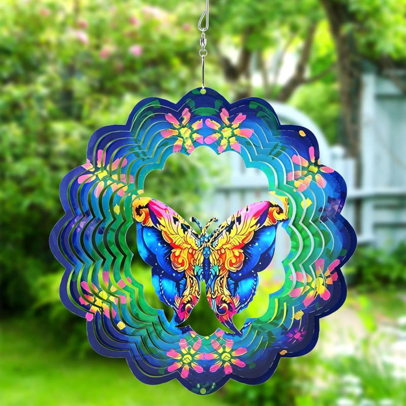 Décoration de jardin 12 pouces 3D, H