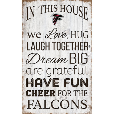Atlanta Falcons Farmhouse Wall Decor