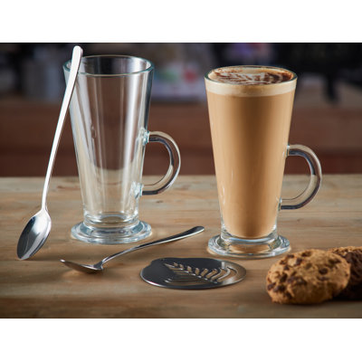 Entertain Glass Coffee Mug