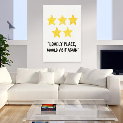 Five Star Review by Andreas Magnusson - Wrapped Canvas Print