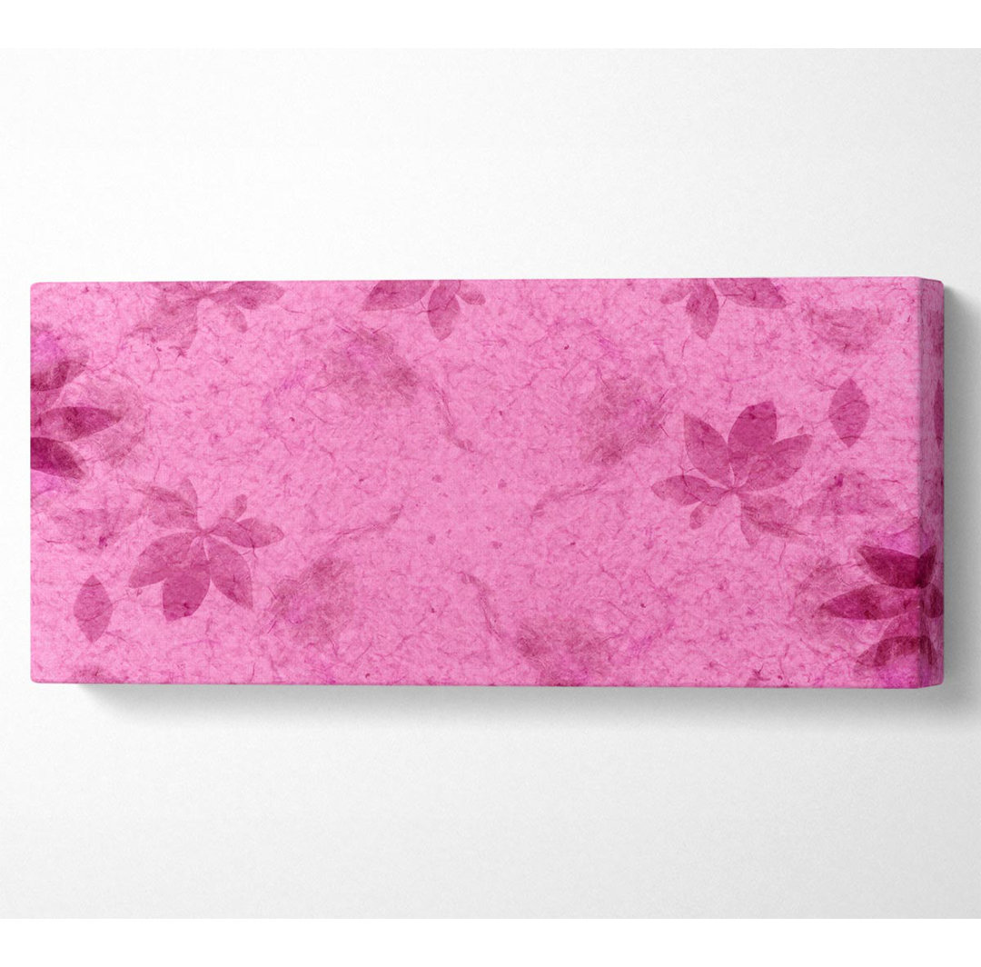 Pink Delicate - Kunstdrucke auf Leinwand - Wrapped Canvas