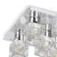 Monstair Glass Semi Flush Mount