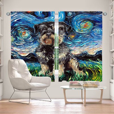 Fetush Room Darkening Curtain Pair
