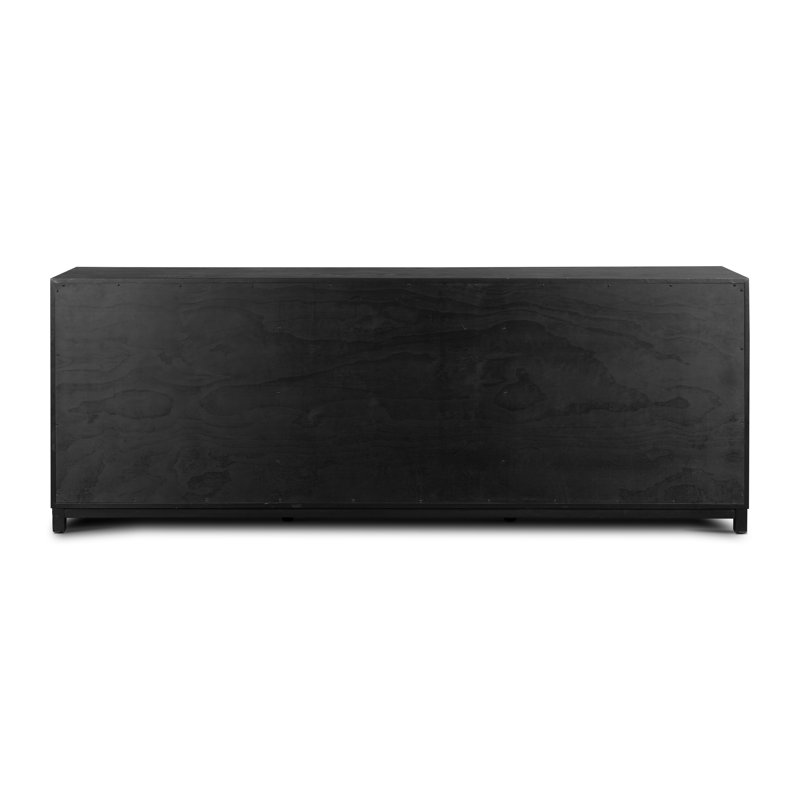 Millie 9 Drawer Dresser - Drifted Matte Black, Black