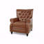 Canapé inclinable capitonné à boutons, siège de style cinéma maison, fauteuil avec dossier inclinable et fauteuil inclinable avec dossier inclinable et fauteuil inclinable avec décoration de rivet