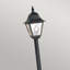 Verdigris Transparent Lamp Post (Full)