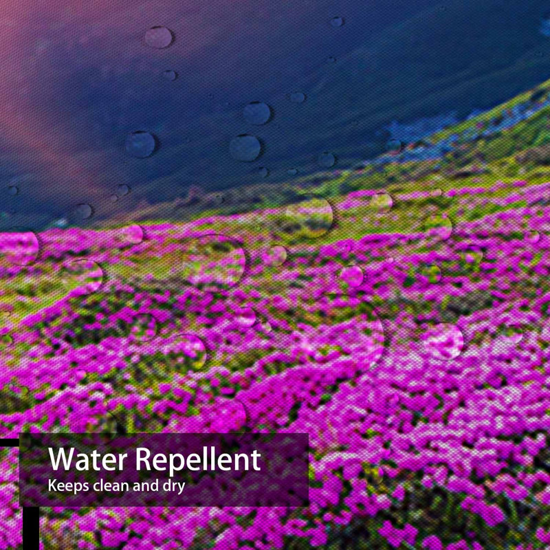 Rideau de douche Tropical, L 72 po x l 84 po