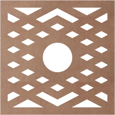 Chevron Ceiling Medallion