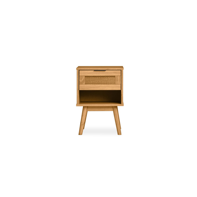 Broadview 40cm W Solid Wood Bedside Table