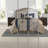 Premium Cal King Bedding Set, Polyester Jacquard, Modern Elegance