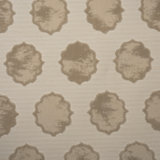 Claire - Medallion Cut Velvet Upholstery Fabric By The Yard