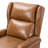 Allan Faux Leather Swivel Rocker Manual Recliner-2039150241