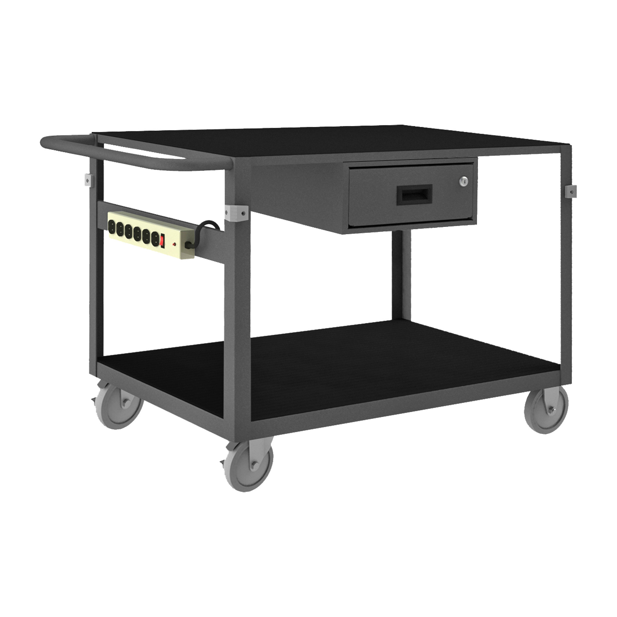 Durham Manufacturing Chariot à instruments à prise électrique - Wayfair ...