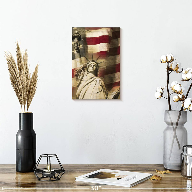 American Liberty Statue, 12" H x 8" W