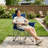 Padded Oversized Outdoor Folding Camping Chair With Built In Insulated Cooler Pouch And Convenient Cup Holder Stable Anti Slip Support Base For Outdoor Camping-1695883557