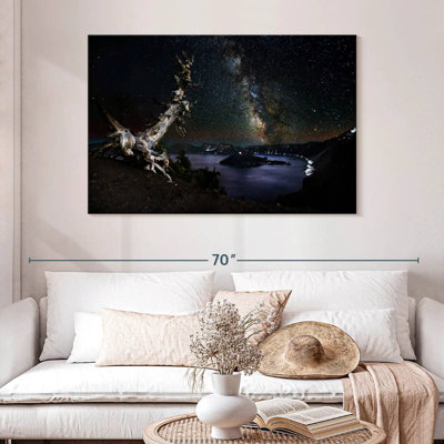 Alvord Milky Way Over Crater Lake