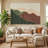 Boho-chic 57''w X35''l Mountain Landscape Macrame Wall Hanging