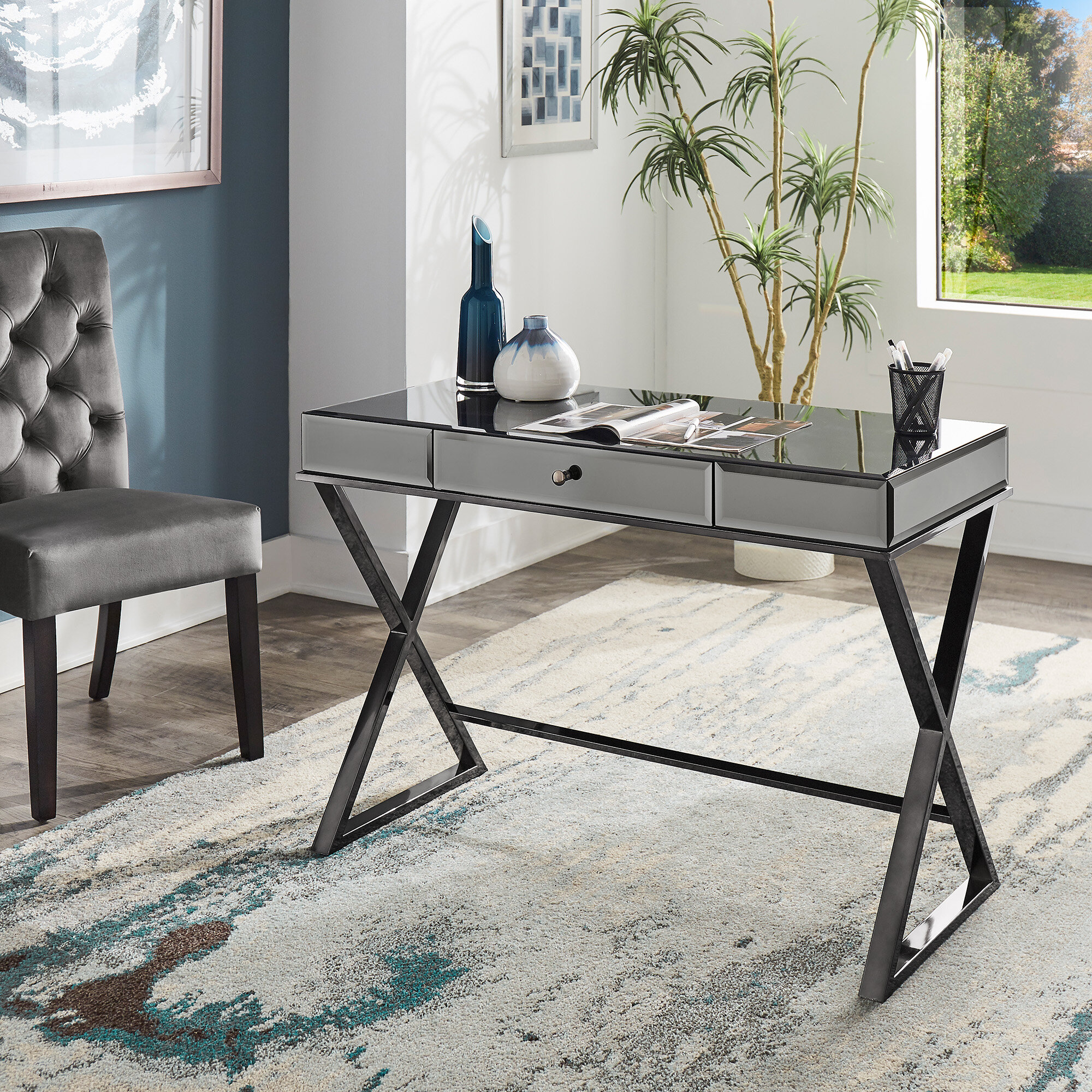 Etta Avenue™ Irene Wallings Desk & Reviews | Wayfair