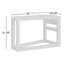 Avion Outdoor Wedge Side Table-652727639