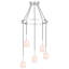 Luminaire suspendu rectangulaire 5 lumières grappe Thiede-1838677249-1839415957