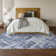 Premium Machine Washable Cerrito Blue Rug