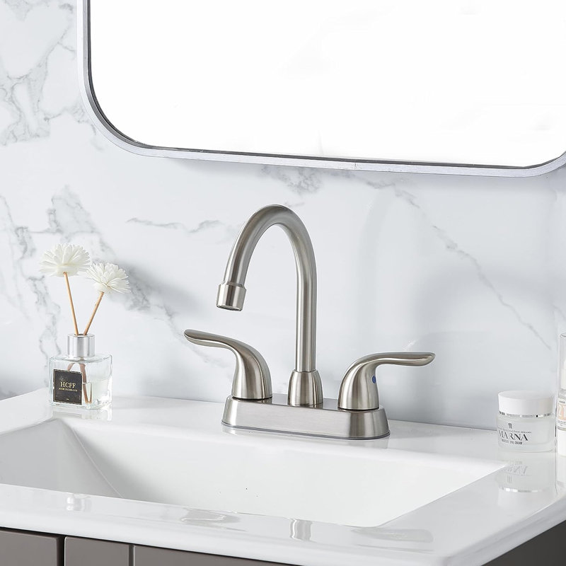 Robinet de salle de bain avec ensemble de drain Centreset