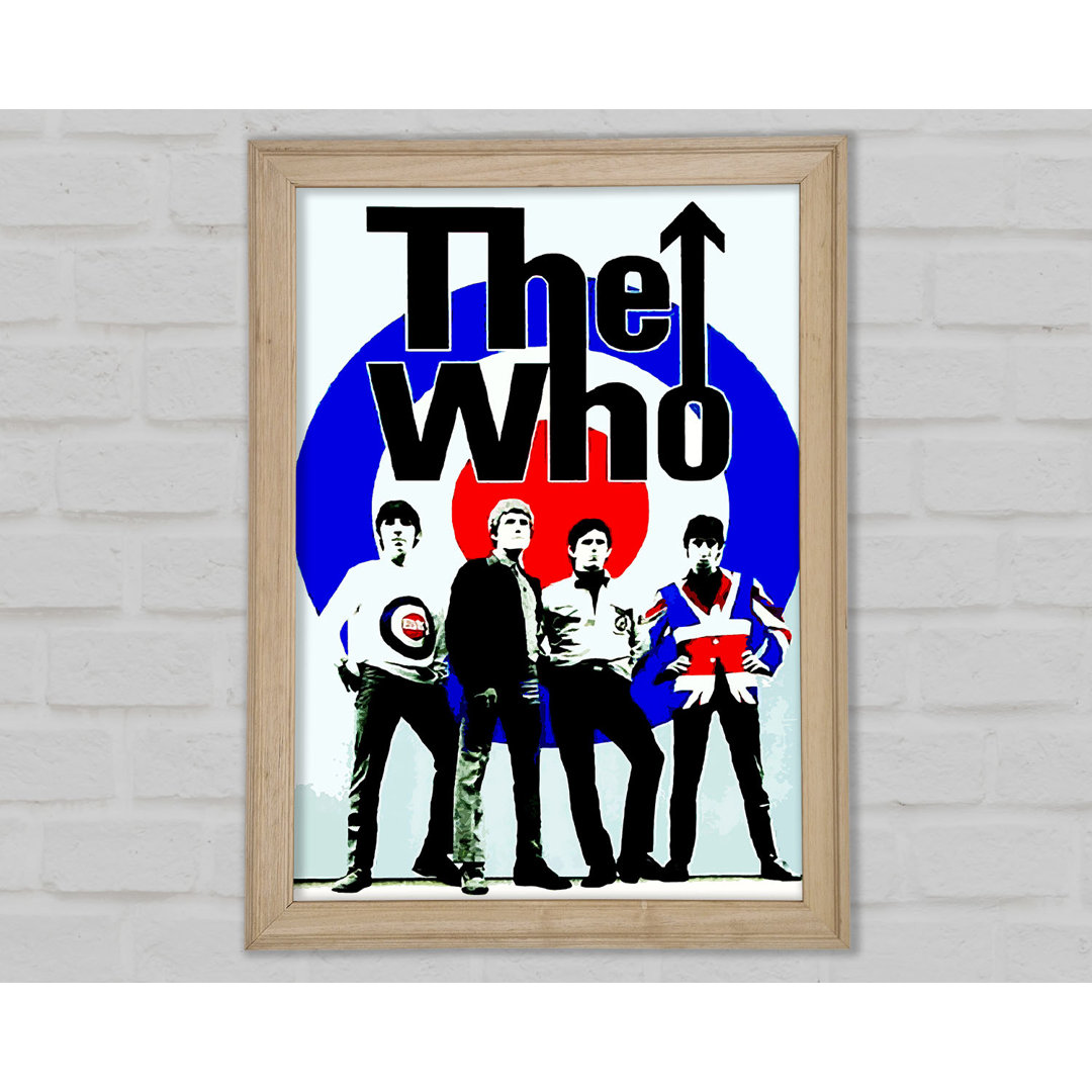 The Who Gerahmter Druck Wandkunst