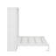 Grand lit escamotable avec tablettes-468968563